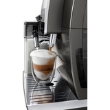 DeLonghi Dedica Style DINAMICA PLUS Totalmente automática Cafetera combinada, Superautomática titanio, Cafetera combinada, Granos de café, Molinillo integrado, 1450 W, Platino