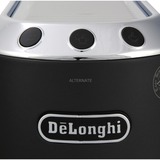 DeLonghi Dedica Style EC 685.BK Manual Máquina espresso 1,1 L, Cafetera espresso negro/Plateado brillante, Máquina espresso, 1,1 L, De café molido, 1300 W, Negro, Cromo, Acero inoxidable