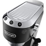 DeLonghi Dedica Style EC 685.BK Manual Máquina espresso 1,1 L, Cafetera espresso negro/Plateado brillante, Máquina espresso, 1,1 L, De café molido, 1300 W, Negro, Cromo, Acero inoxidable