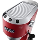 DeLonghi Dedica Style EC 685.R Manual Máquina espresso 1,1 L, Cafetera espresso rojo, Máquina espresso, 1,1 L, 1300 W, Negro, Rojo, Acero inoxidable