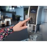 DeLonghi Dinamica Ecam 350.35.SB Totalmente automática Máquina espresso 1,8 L, Superautomática plateado/Negro, Máquina espresso, 1,8 L, Granos de café, De café molido, Molinillo integrado, 1450 W, Negro, Plata