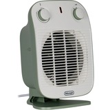 DeLonghi HFS50B20.GR Interior Verde, Blanco 2000 W Ventilador eléctrico, Termoventiladores verde, Ventilador eléctrico, IP21, Interior, Escritorio, Piso, Mesa, Verde, Blanco, Giratorio