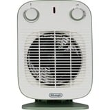 DeLonghi HFS50B20.GR Interior Verde, Blanco 2000 W Ventilador eléctrico, Termoventiladores verde, Ventilador eléctrico, IP21, Interior, Escritorio, Piso, Mesa, Verde, Blanco, Giratorio