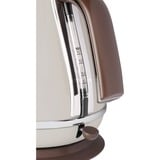 DeLonghi KBOV 2001.BG tetera eléctrica 1,7 L 2000 W Beige, Hervidor de agua crema/Cromado, 1,7 L, 2000 W, Beige, Acero inoxidable, Indicador de nivel de agua, Protección contra sobrecalentamiento