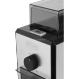 DeLonghi KG89 110 W Acero inoxidable, Molinillo de café plateado, 120 g, Acero inoxidable, Plástico, Acero inoxidable, 12 pieza(s), 110 W, 220 - 240 V
