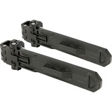 DeWALT 1-70-362 accesorio para caja de herramientas Carrier brackets, Soporte negro, Carrier brackets, DeWALT, Toughsystem, 2 pieza(s), Negro