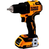 DeWALT DCD708D2T-QW destornillador eléctrico y llave de impacto 1650 RPM Negro, Amarillo, Taladro/destornillador amarillo/Negro, Destornillador eléctrico, Mango de pistola, Negro, Amarillo, 1650 RPM, 450 RPM, 26 Nm