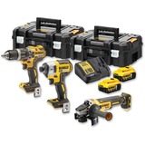 DeWALT DCK384P2T-QW, Kit de herramientas amarillo/Negro