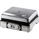 Domo DO9149W gofrera 2 barquillo(s) 1400 W Plata plateado, 1400 W