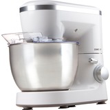 Domo DO9175KR robot de cocina 700 W 4 L Plata, Blanco blanco/Acero fino, 4 L, Plata, Blanco, Giratorio, Acero inoxidable, 700 W, Masa, Mezcla