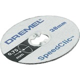 Dremel SC409 Metal Disco de corte, Hoja Disco de corte, Metal, 35000 RPM, 3,8 cm, 0,75 mm, 5 pieza(s)