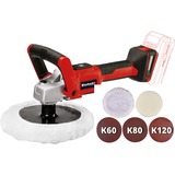 EINHELL CE-CP 18/180 Li E-Solo, Pulidor rojo/Negro