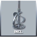 EINHELL Farb-Mörtelrührer TC-MX 1200 E, Agitador rojo/Negro