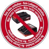 EINHELL GC-CT 18/24 Li-Solo, Cortabordes rojo/Negro