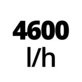 EINHELL GE-SP 3546 RB 350 W 4600 l/h, Bomba rojo/Negro, 350 W, Corriente alterna, 4600 l/h, Negro, Rojo
