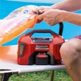 EINHELL PRESSITO, Compresor híbrido 18Volt / 220Volt rojo/Negro, No incluye cargador ni batería