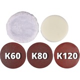 EINHELL Power X-Change pulidora a batería CE-CP 18/180 Li E-Solo, 18Volt rojo/Negro