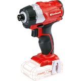 EINHELL TE-CI 18 Li atornillador de impacto inalámbrico sin escobillas, Tornillo de percusión rojo/Negro, No incluye cargador ni batería, 1,07 kg