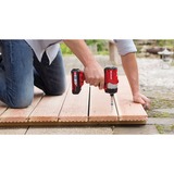 EINHELL TE-CI 18 Li atornillador de impacto inalámbrico sin escobillas, Tornillo de percusión rojo/Negro, No incluye cargador ni batería, 1,07 kg