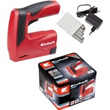 Einhell 4257880 pistola de clavos y grapadora, Engrapadora eléctrica rojo/Negro, 6 mm, 1,4 cm, Ión de litio, 1300 Ah, 3,6 V, 890 g