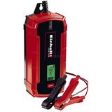 Einhell CE-BC 10 M Cargador de batería para vehículos 12 V Negro, Rojo rojo/Negro, 12 V, 220 - 240 V, 50 Hz, LCD, Negro, Rojo