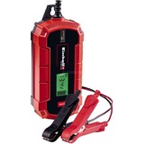 Einhell CE-BC 4 M Cargador de batería para vehículos 12 V Negro, Rojo rojo/Negro, 12 V, 220 - 240 V, 50 Hz, LCD, IP65, Negro, Rojo