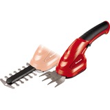 Einhell GC-CG 3.6 LI tijera de césped inalámbrica 7 cm 3,6 V Ión de litio Beige, Rojo, Tijeras arreglasetos rojo/Negro, 7 cm, 10 cm, 8 ml, 8 mm, Beige, Rojo, Ión de litio