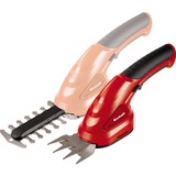 Einhell GC-CG 3.6 Li WT tijera de césped inalámbrica 7 cm 3,6 V Ión de litio Aluminio, Negro, Rojo, Podadora rojo/Negro, 7 cm, 10 cm, 8 ml, 8 mm, Aluminio, Negro, Rojo, Ión de litio