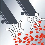Einhell GC-EL 3000 E, Aspirador/soplador rojo/Negro
