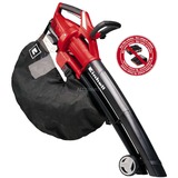Einhell GE-CL 36 Li E-Solo aspiradora de hojas 210 kmh Litio, Aspirador/soplador rojo/Negro, Soplador manual, 210 kmh, 720 m³/h, 45 L, Litio, 3,38 kg