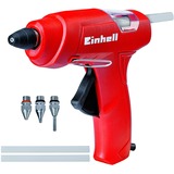 Einhell TC-GG 30 Negro, Rojo, Pistolas termoencoladoras rojo/Negro, Negro, Rojo, Cerámico, Cuero, Metal, De plástico, 1,1 cm, Corriente alterna, 220 - 240 V, 50 Hz