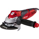 Einhell TE-AG 125/750 Kit amoladora angular 12,5 cm 11000 RPM 750 W 2,1 kg rojo/Negro, 11000 RPM, 12,5 cm, Corriente alterna, 2,1 kg