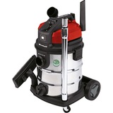 Einhell TE-VC 1925 SA 25 L Aspiradora de tambor Seca y húmeda 2600 W Bolsa para el polvo, Aspiradora en húmedo y en seco rojo, 2600 W, Aspiradora de tambor, Seca y húmeda, Bolsa para el polvo, 25 L, 72 dB