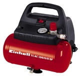 Einhell TH-AC 190/6 OF compresor de aire 1100 W 185 l/min Corriente alterna rojo/Negro, 185 l/min, 8 bar, 1100 W, 9,2 kg