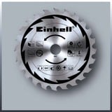 Einhell TH-CS 1400/1 19 cm 5200 RPM 1400 W, Sierra circular rojo/Negro, 19 cm, 5200 RPM, 6,6 cm, 3 cm, 4,5 cm, Corriente alterna