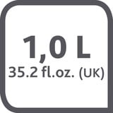 Emsa 504235 jarra, cántaro y botella Negro, Jarra termo negro, Negro, 12 h, 24 h, Alemania, 145 mm, 178 mm