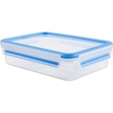 Emsa 508542 recipiente de almacenar comida Rectangular Caja Transparente 8 pieza(s) transparente/Azul, Caja, Rectangular, Transparente, Alemania, 167 mm, 228 mm