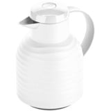 Emsa Samba Wave termo 1 L Blanco, Jarra termo blanco, 1 L, Blanco, Polipropileno (PP), 178 mm, 145 mm, 215 mm