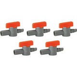 GARDENA 1374-20 accesorio para manguera Conector de manguera Negro, Naranja, Válvula de regulación gris/Naranja, Conector de manguera, Negro, Naranja