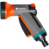 GARDENA 18405-20 pistola de pulverización de agua o boquilla Boquilla de lavado Azul, Gris, Naranja, Arma de aerosol gris/Naranja, 1 pieza(s)