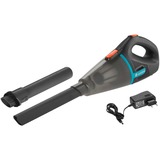 GARDENA 9339-20 aspiradora de mano Negro Sin bolsa gris, Secar, Filtrado, 92 dB, Sin bolsa, Negro, Batería