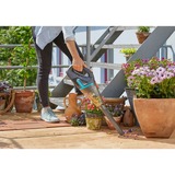 GARDENA 9339-20 aspiradora de mano Negro Sin bolsa gris, Secar, Filtrado, 92 dB, Sin bolsa, Negro, Batería