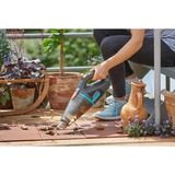 GARDENA 9339-20 aspiradora de mano Negro Sin bolsa gris, Secar, Filtrado, 92 dB, Sin bolsa, Negro, Batería