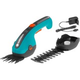 GARDENA 9854-20 tijera de césped inalámbrica 8 cm 3,6 V Ión de litio Negro, Verde, Podadora turquesa/Negro, 8 cm, Negro, Verde, Ión de litio, 3,6 V, 3 h, 2,5 Ah