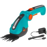 GARDENA 9856-20 tijera de césped inalámbrica 8 cm 3,6 V Ión de litio Negro, Verde, Podadora turquesa/Negro, 8 cm, Negro, Verde, Ión de litio, 3,6 V, 3,5 h, 3 Ah