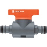 GARDENA Acoplador con regulamiento, Embrague gris/Naranja, 976-50