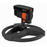 GARDENA AquaZoom compact Rociador de agua oscilante, Aspersor gris/Naranja, Rociador de agua oscilante, 216 m²