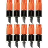 GARDENA Aspersores para pequeñas superficies, Boquilla gris/Naranja, 8320-20