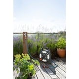 GARDENA City gardening box de manguera 10 m , Soporte para manguera gris, 18400-20, 10 m, Negro, Gris, Naranja