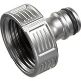 GARDENA Conector de grifo Premium 33.3 mm (G 1") , Piezas de la válvula plateado,  18242-20